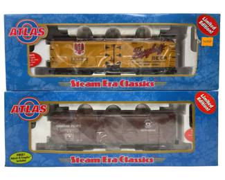 O27 Train Cars Atlas Steam Era Classics Reefers Berghoff Beer 9185 CP 288330
