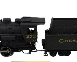 HO Locomotive Engine & Tender C&O 273