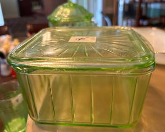 Uranium glass refrigerator box