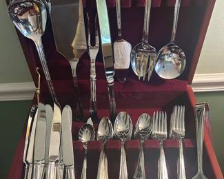 Reed and Barton - service for 12 with all serving pieces plus extras 