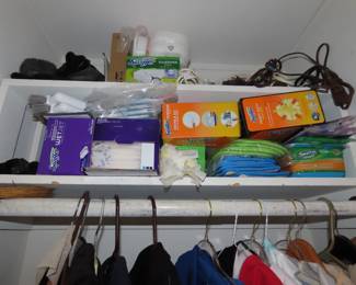 Cleaning supplies.