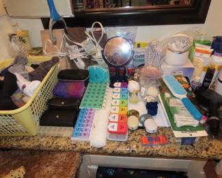 Personal hygene items.