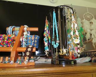 Fun necklaces.