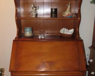 Secretary/drop down desk.