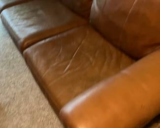 Leather couch