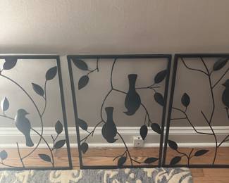 Metal wall art