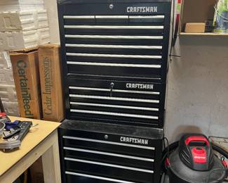 Craftsman tool box
