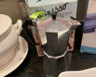 Espresso, coffee pot