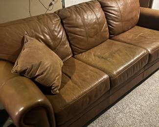 Leather couch