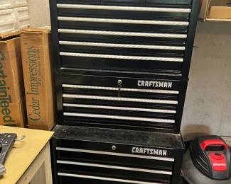 We have two of these craftsman tool boxes