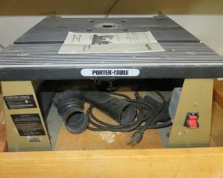 Porter Cable Model 696 Shaper Table