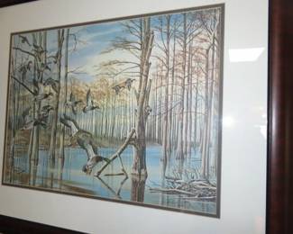 Richard Timm Signed & Numbered Wild Ducks Lithographs