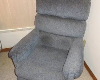 La-Z-Boy Blue Upholstery Recliner