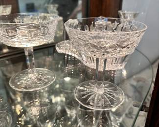 #35 - $20 each - Waterford Lismore champagne or sherbet stemware