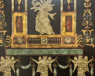 #7 - $750 - Italian panels 70x32 sold as a pair purchased at Villa Décor in Fairhope AL.