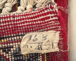 #49 - $2,200 - Large Royal Kersham rug blue/reds 16'3"x10'9" purchased in Washington DC at Mark Keshishian Oriental rugs