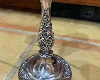 #98 - $ - set of Silver candlesticks