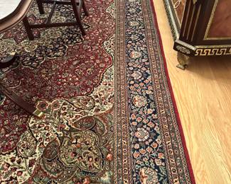 #21 - $800 - Persian Oriental rug Hand Woven Style 8'5" X 12'5" still has import export tag attached