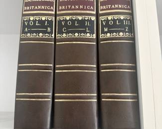 #97 - $80 - Encyclopedia Britannica set Vol I - II & III A - Z