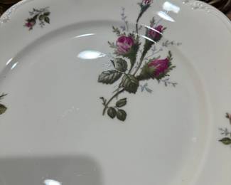 #77 - $540 - Antique Rosenthal Pompadour set of China