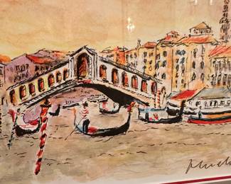 #22 - $50 - Venetian limited print signed 340/650 17x14