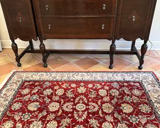#25 - $450 - Mahogany 1920's sideboard mint condition 66Lx22Dx37T purchased in 1929 from Boaz AL