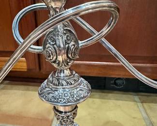 #98 - $ - set of Silver candlesticks