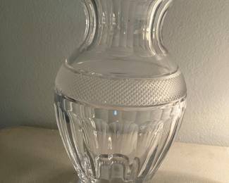 #23 - $80 - Crystal bowl & vase signed