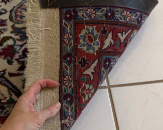 #10 - $400 - Rug 9'2" X 12' Navy Blue and Red