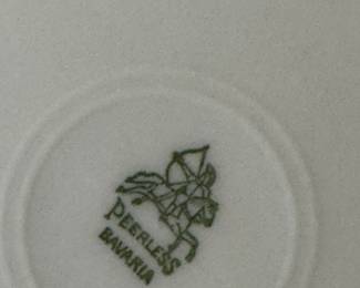 #98 - $250 - White & gold china (center round table) set Limoges & German some
