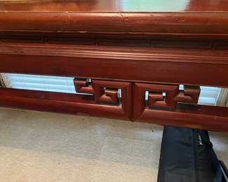 #64 - $650 - Chinese Temple Table 6'2" X 38"H X 18"D