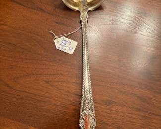 #146 - $125- Sterling ladle ornate 4.3 oz