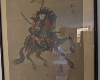 #55 - $200 - Japanese etching 20x30 approx