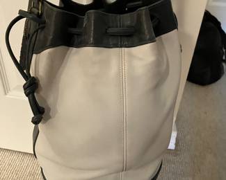 #150 100.00 Rare Coach Drawstring Bag