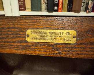 $110 - Onondaga novelty co library steps oak convertible to a chair