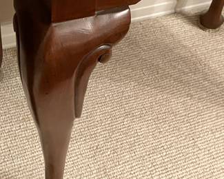 #33 - $220 - mahogany Silver/Jewelry hest by Crawford Furniture 23W X 15D X 38H