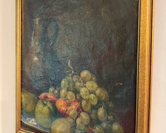 #95 - $80 -painting still life 15x17