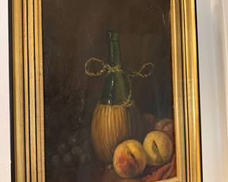 #96 - $80 -painting still life 15x17