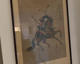 #55 - $200 - Japanese etching 20x30 approx