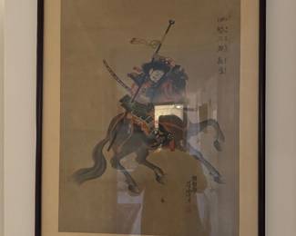 #55 - $200 - Japanese etching 20x30 approx