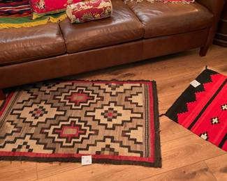 Nice vintage native rug