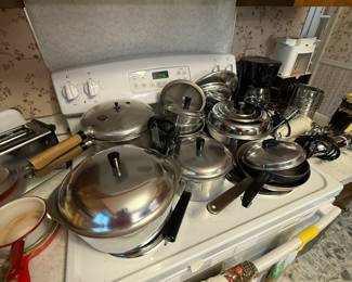 Some great vintage wherever and revere pots and pans