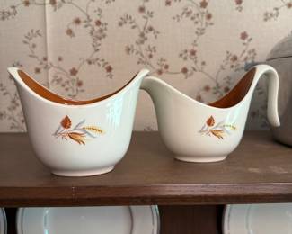 This is a great set of mid-century, modern Taylor Smith, and Taylor, cream and sugar