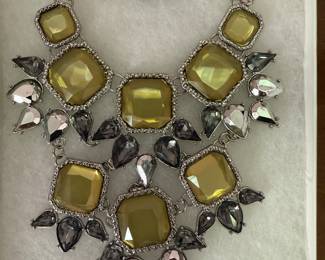 We have a lot of jewelry to sell! Here just a couple of pieces of some nice costume necklaces