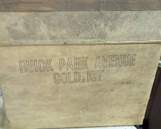 This is a fantastic set of Buick Park Avenue gold accessories
