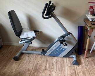 Weslo Pro 10.8x recumbent exercise bike