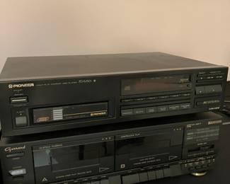 Vintage Pioneer & Garrad double tape decks