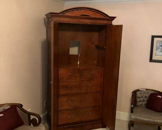 Century linen press/entertainment centrr