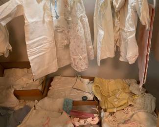 Vintage Baby Clothes & Sweater Sets