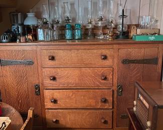 Oak Quarter-Saw Buffet